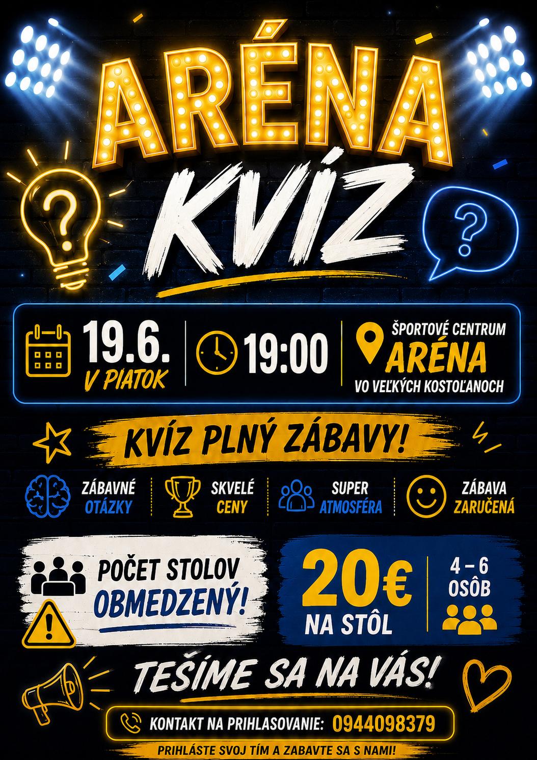 PROGRAM UDALOSTÍ & AKCIE PRE ĽUDÍ