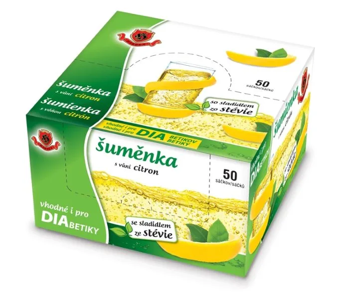 Šumienka citrón (sladidlo steviol-glykozid)