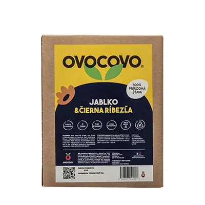 Jablko & Čierna ríbezľa box 3 litre