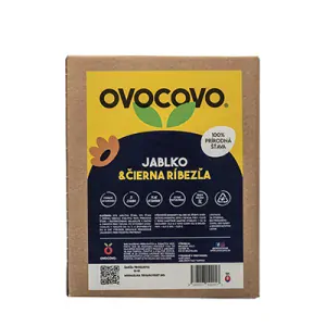 Jablko & Čierna ríbezľa box 3 litre